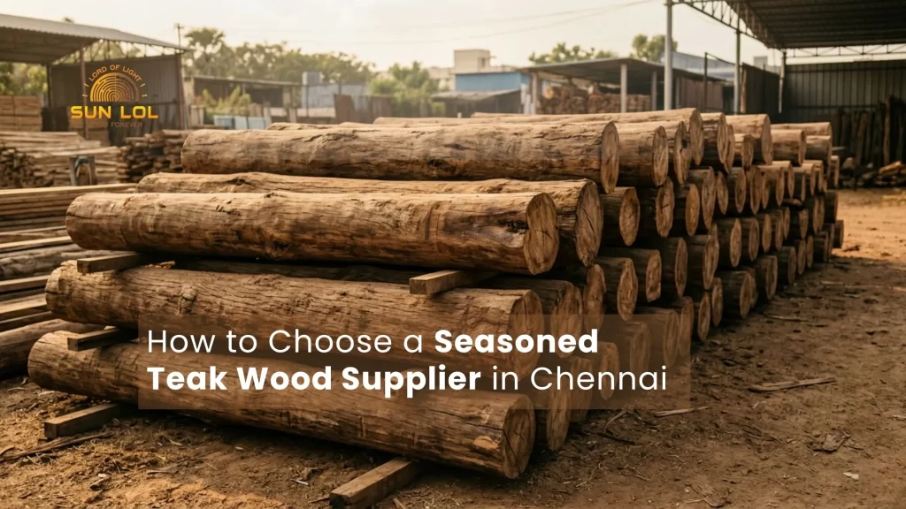Seasoned Teak Wood Supplier Chennai