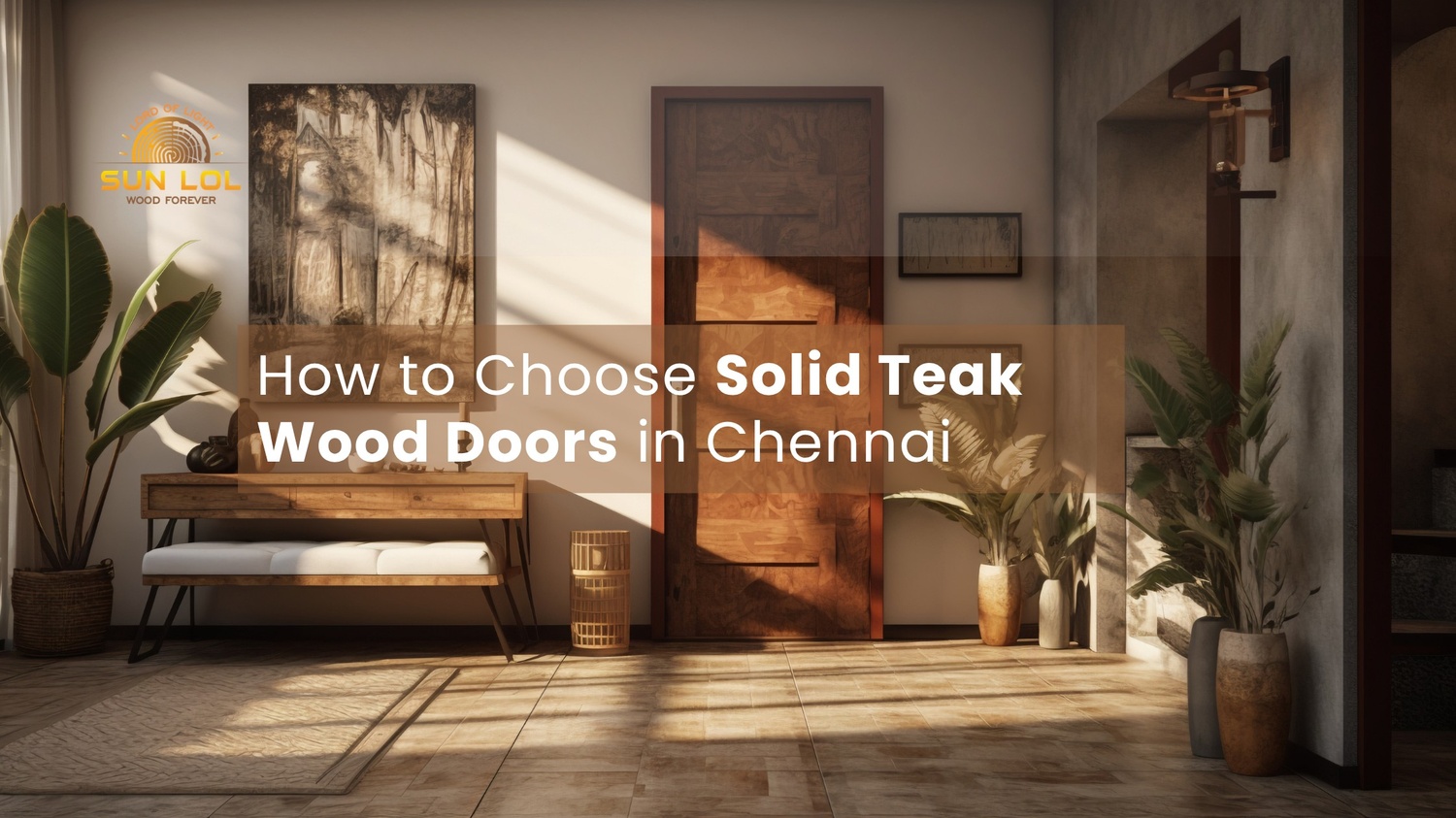 Solid Teak Wood Doors in Chennai That Last Generations