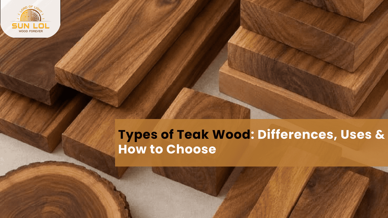 Types of Teak Wood: Differences, Uses & How to Choose